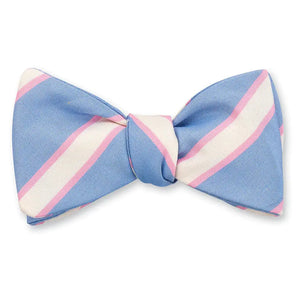 R. Hanauer Dudley Stripes Bow Tie in Blue