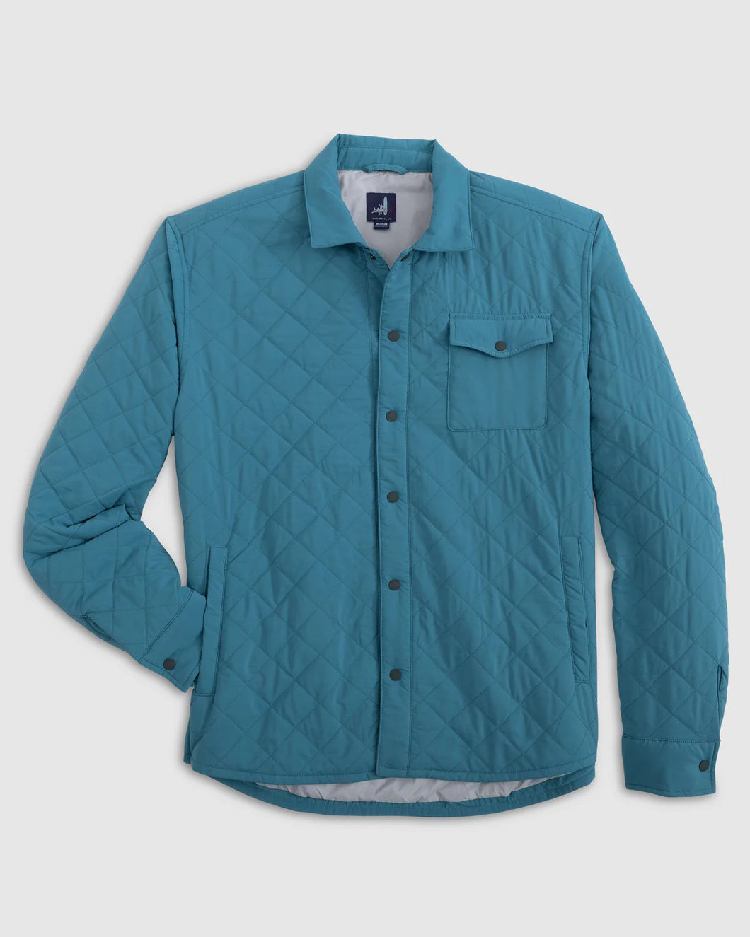Johnnie-O Ojai Quilted Jacket in Harbour