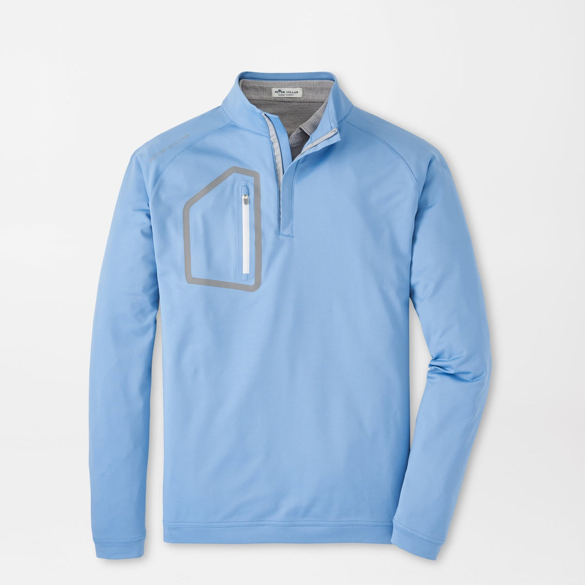Peter Millar Performance QuarterZip in Lakeside Boardroom Clothing Company