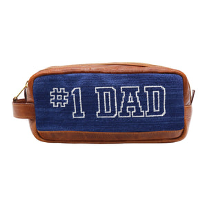 Smathers & Branson Number One Dad Needlepoint Toiletry Bag