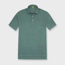Load image into Gallery viewer, Sid Mashburn Pique Polo in Dark Spruce
