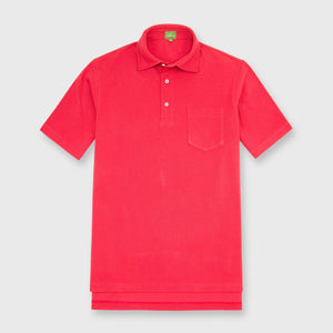 Sid Mashburn Pique Polo in Red