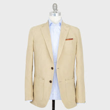 Load image into Gallery viewer, Sid Mashburn Butcher Jacket in Khaki Canapa Canvas
