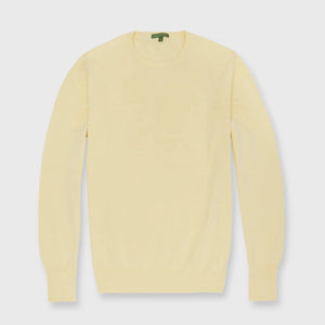 Sid Mashburn Crewneck Sweater in Lemon