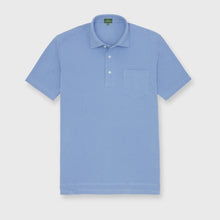 Load image into Gallery viewer, Sid Mashburn Pique Polo in Coastal

