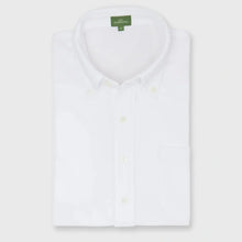Load image into Gallery viewer, Sid Mashburn Short Sleeved Knit Button-Down Popover in White
