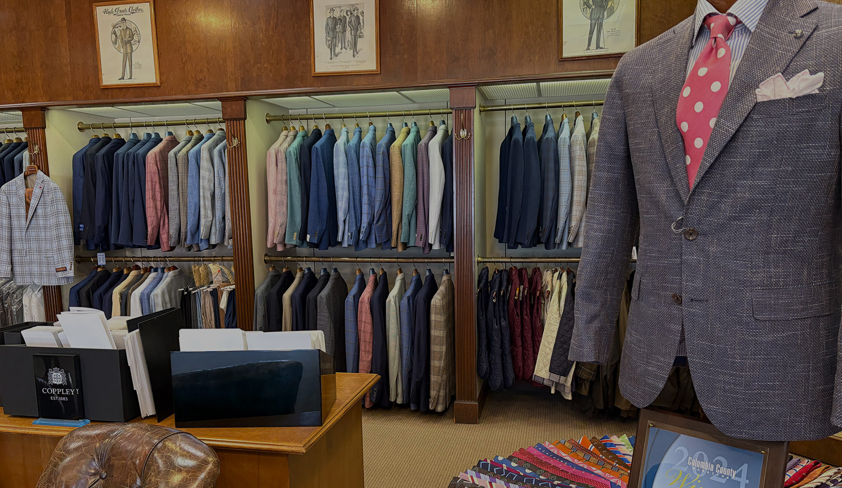 Boardroom Clothing Company - In Store Shot