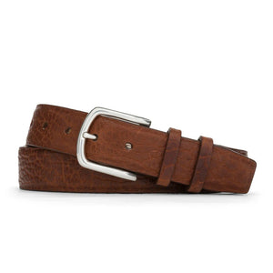 W. Kleinberg Tucson American Bison Belt in Cognac