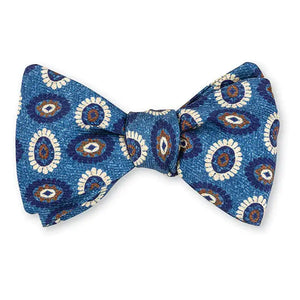R. Hanauer Boone Ovals Bow Tie in Blue