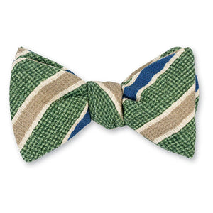 R. Hanauer Chester Stripes Bowtie in Green