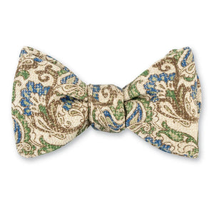 R. Hanauer Chester Paisley Bowtie in Green