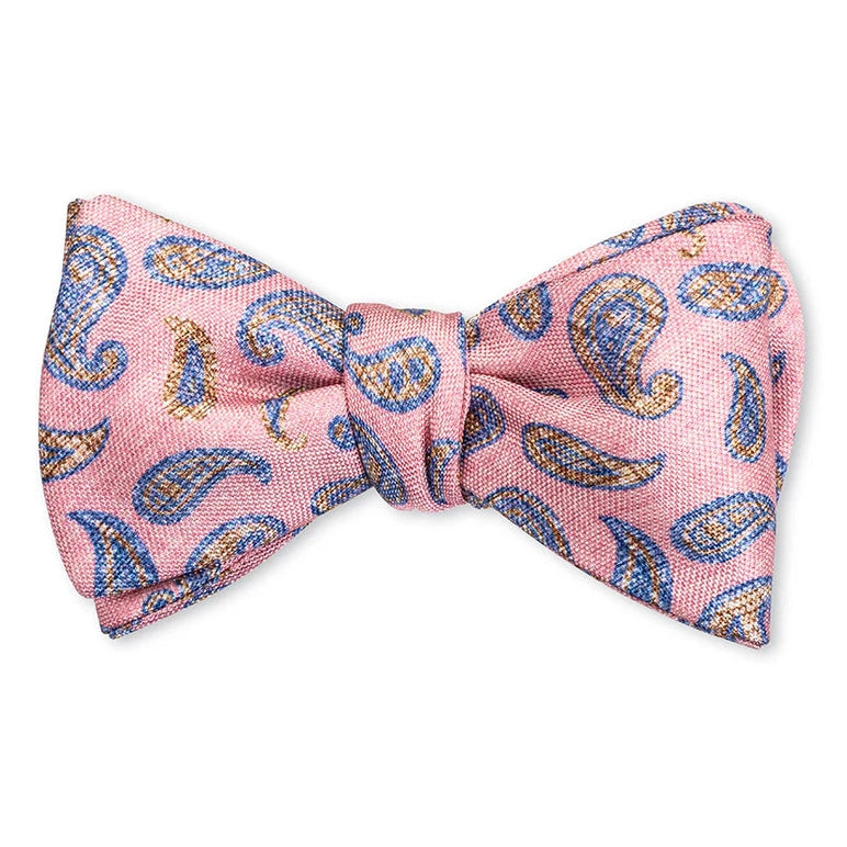 R. Hanauer Alfred Pine Bow Tie in Pink