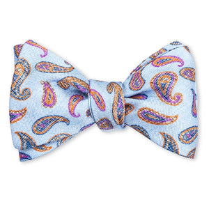 R. Hanauer Alfred Pine Bow Tie in Light Blue