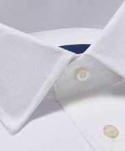 Load image into Gallery viewer, David Donahue Royal Oxford Dress Shirt in White
