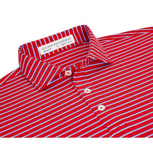 Load image into Gallery viewer, Holderness &amp; Bourne Springer Polo Shirt in Liberty Red/White
