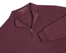 Load image into Gallery viewer, Holderness &amp; Bourne Harper Pullover in Heathered Dark Claret
