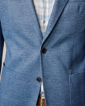 Load image into Gallery viewer, Johnnie-O Wilhelm Printed Knit Sport Coat in Navy
