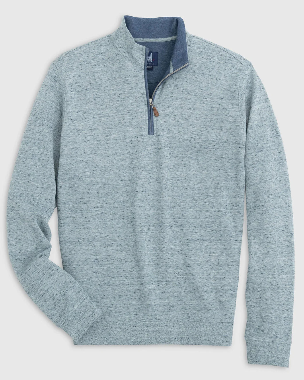 Johnnie-O Sully Quarter-Zip Pullover in Shadow