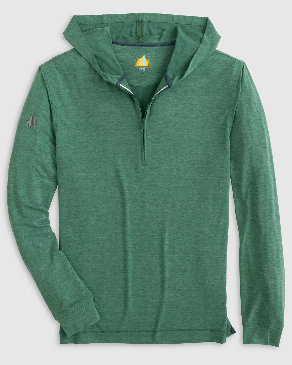 Johnnie-O Nicklaus Performance T-Shirt Hoodie in Frond