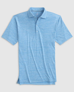Johnnie-O Huron Solid Featherweight Performance Polo in Biarritz