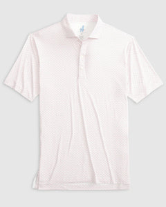 Johnnie-O Kelso Printed Featherweight Performance Polo in Sun Kissed