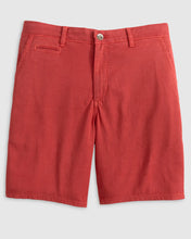 Load image into Gallery viewer, Johnnie-O Nassau Cotten Blend Shorts in Malibu Red
