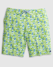 Load image into Gallery viewer, Johnnie-O Lima Half-Elastic 7&quot; Surf Short in Blimey
