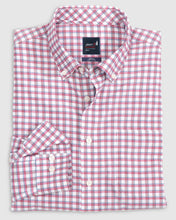 Load image into Gallery viewer, Johnnie-O Mead Prep Performance Button Up in Crimson
