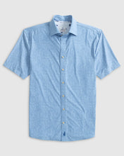 Load image into Gallery viewer, Johnnie-O Avin Jersey Knit Button Up Shirt in Malibu
