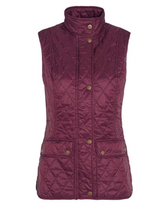 Barbour Women's Otterburn Quilted Gilet in Cabernet