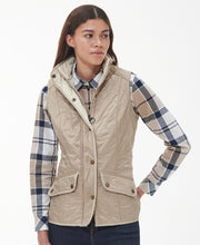 Load image into Gallery viewer, Barbour Women&#39;s Calvary Quilted Gilet in Light Fawn
