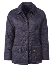 Load image into Gallery viewer, Barbour Women&#39;s Summer Beadnell Quilted Jacket in Navy
