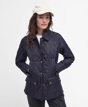 Load image into Gallery viewer, Barbour Women&#39;s Summer Beadnell Quilted Jacket in Navy
