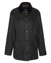 Load image into Gallery viewer, Barbour Women&#39;s Classic Beadnell Wax Jacket in Olive
