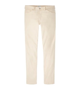 Peter Millar Signature Sateen Five-Pocket Pant in Sand