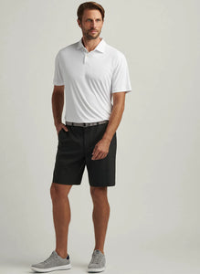 Peter Millar Salem Performance Short in Black