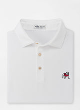 Load image into Gallery viewer, Peter Millar Georgia Standing Bulldog Performance Polo in White
