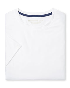 Peter Millar Aurora Performance T-Shirt in White