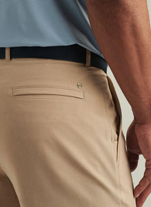 Peter Millar Shackleford Hybrid Performance Short in Beech Wood