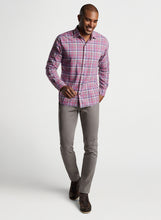 Load image into Gallery viewer, Peter Millar Iron Way Cotton Sport Shirt in Radish
