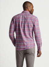 Load image into Gallery viewer, Peter Millar Iron Way Cotton Sport Shirt in Radish
