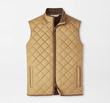 Load image into Gallery viewer, Peter Millar Essex Quilted Travel Vest in Khaki
