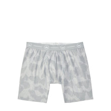 Load image into Gallery viewer, Peter Millar Windowpane Camo Performance Boxer Brief in Gale Grey
