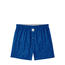 Load image into Gallery viewer, Peter Millar PM Maze Performance Boxer Short in Sport Navy
