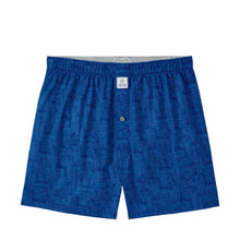 Load image into Gallery viewer, Peter Millar PM Maze Performance Boxer Short in Sport Navy
