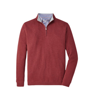 Peter Millar Crown Comfort Pullover in Celosia Red