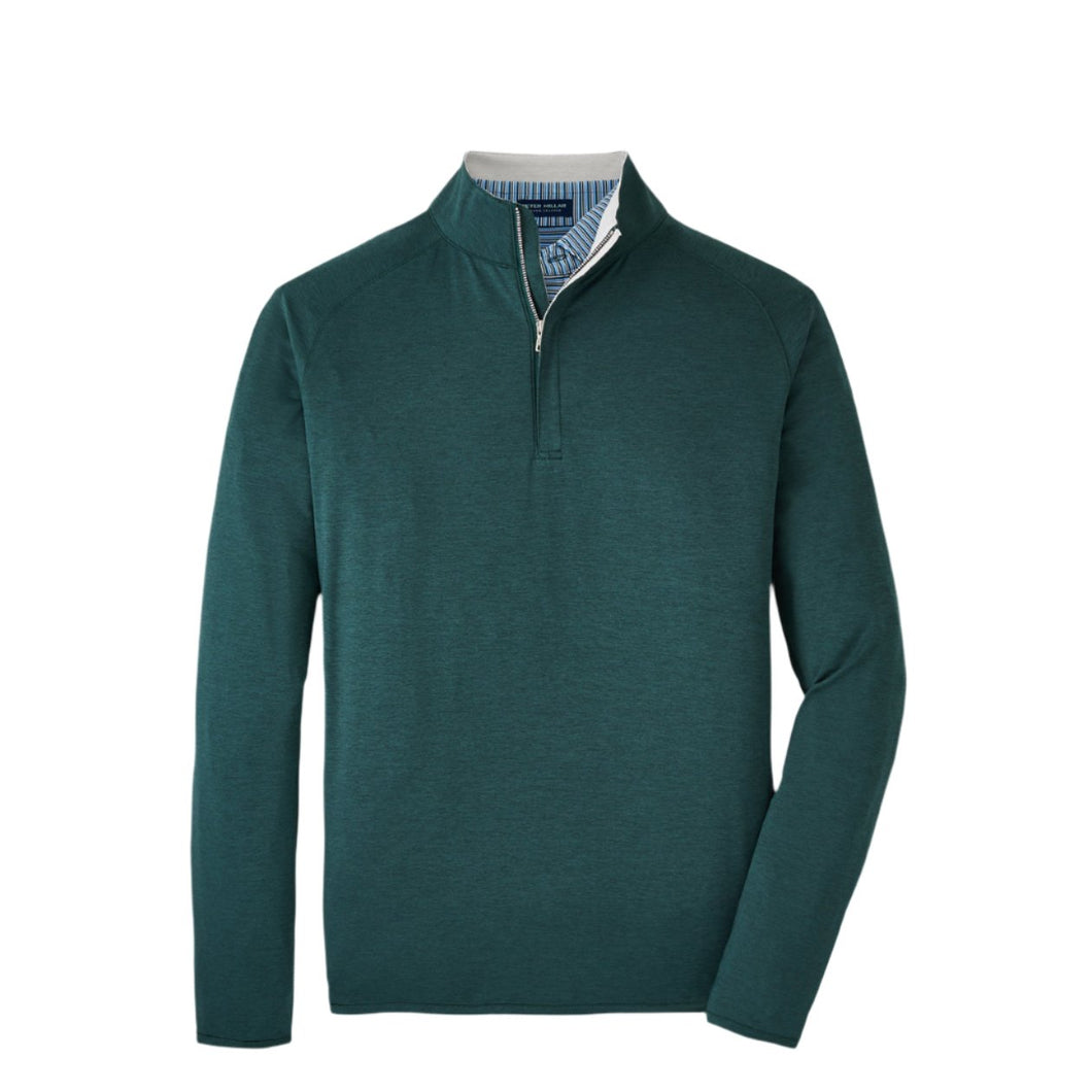 Peter Millar Stealth Performance Quarter-Zip in Lacinato