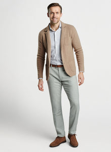 Peter Millar Rooney Sweater Blazer in Toffee