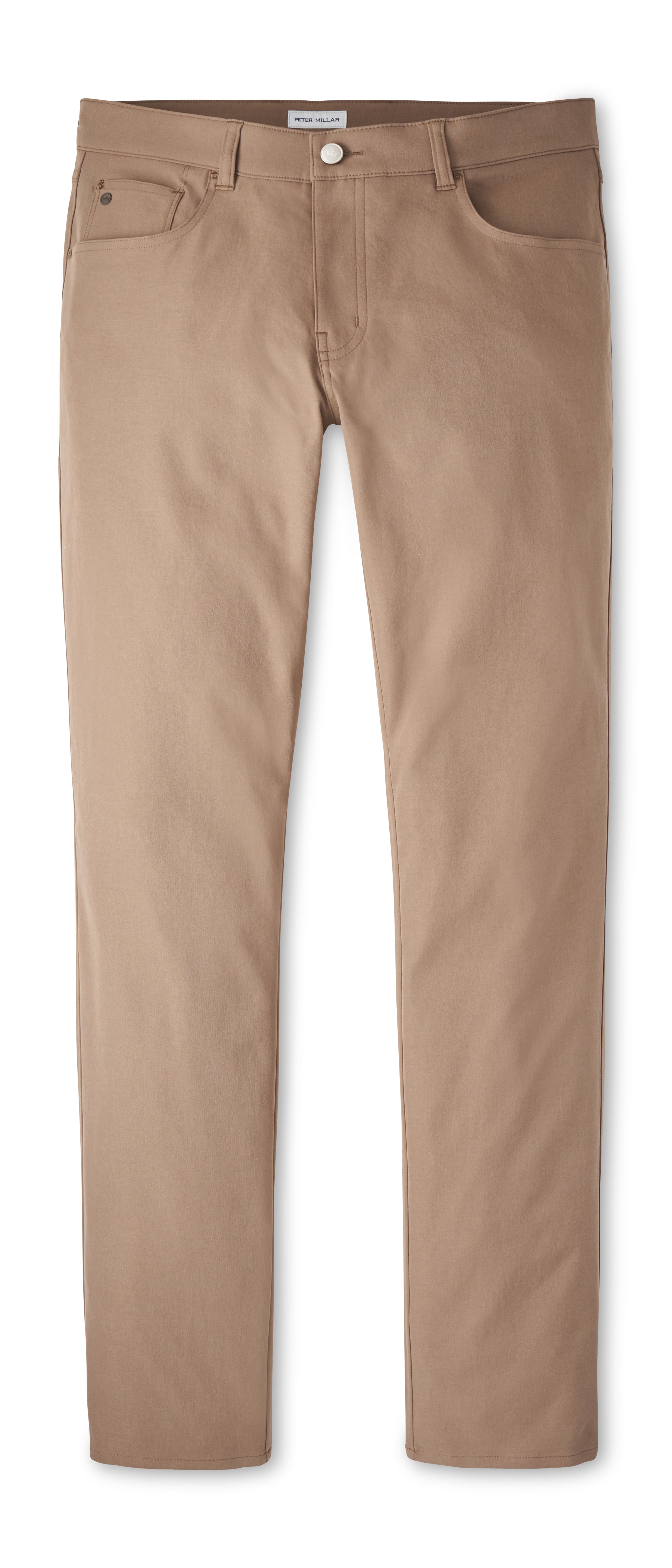 Peter Millar eb66 Performance Five-Pocket Pant in Poplar Brown