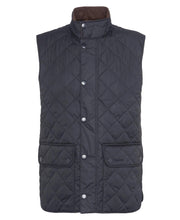 Load image into Gallery viewer, Barbour Men&#39;s Lowerdale Quilted Gilet in Navy
